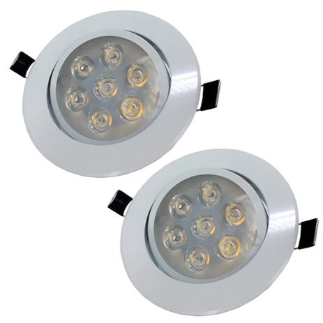 Lâmpada Dicróica Spot Super Led Sanca Redondo 5W Branco Quente Kit 2 - Ctb é boa?