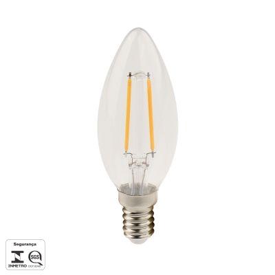 Lampada filamento de led vela e14 2,5w 250lm 2700k biv lp176c - Bella iluminação é boa?