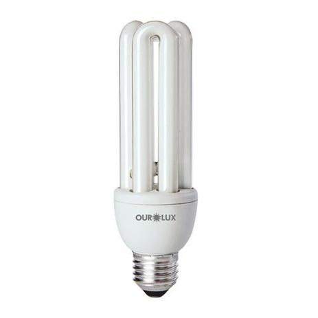 Lâmpada fluorescente compacta 15w 127v - 2700k - amarela - Ourolux Menor preço em Lâmpada fluorescente compacta 15w 127v - 2700k - amarela - Ourolux