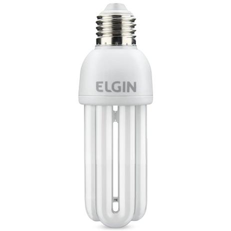 Lâmpada Fluorescente Compacta 15w 3U 220v 48L3U15WB006 Elgin Menor preço em Lâmpada Fluorescente Compacta 15w 3U 220v 48L3U15WB006 Elgin