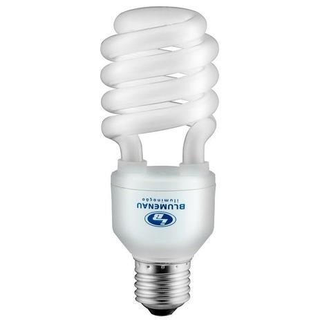 Lâmpada Fluorescente Compacta Espiral 20W 127V Branca - Blumenau E27 - Blumenau iluminação Menor preço em Lâmpada Fluorescente Compacta Espiral 20W 127V Branca - Blumenau E27 - Blumenau iluminação