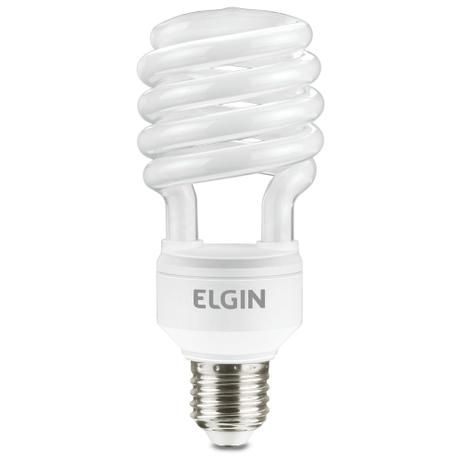 Lâmpada Fluorescente Compacta Espiral 20w 220v 48LES20WB004 Elgin Menor preço em Lâmpada Fluorescente Compacta Espiral 20w 220v 48LES20WB004 Elgin