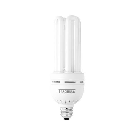 Lâmpada Fluorescente Compacta Taschibra 4U 40W 6400K E27 Menor preço em Lâmpada Fluorescente Compacta Taschibra 4U 40W 6400K E27
