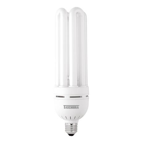 Lâmpada Fluorescente Compacta Taschibra 4U 59W 6400K E27 Menor preço em Lâmpada Fluorescente Compacta Taschibra 4U 59W 6400K E27