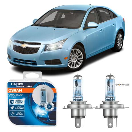 Lampada H4 Osram 12v 60/55w Chevrolet Cruze 11-14 Menor preço em Lampada H4 Osram 12v 60/55w Chevrolet Cruze 11-14
