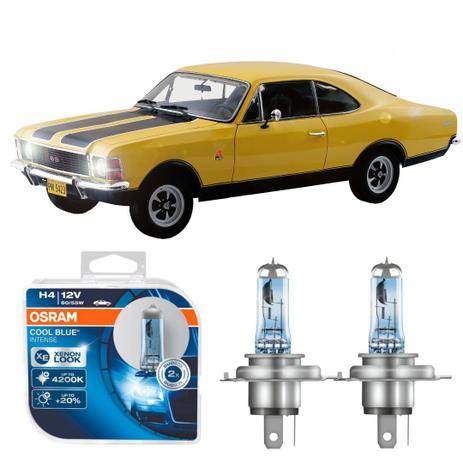 Lampada H4 Osram 12v 60/55w Chevrolet Opala tds Menor preço em Lampada H4 Osram 12v 60/55w Chevrolet Opala tds