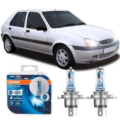 Lampada H4 Osram 12v 60/55w Ford Fiesta 94-96 Menor preço em Lampada H4 Osram 12v 60/55w Ford Fiesta 94-96