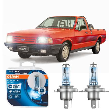 Lampada H4 Osram 12v 60/55w Ford Pampa tds Menor preço em Lampada H4 Osram 12v 60/55w Ford Pampa tds