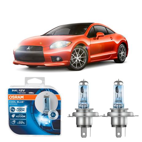 Lampada H4 Osram 12v 60/55w Mitsubishi Eclipse tds Menor preço em Lampada H4 Osram 12v 60/55w Mitsubishi Eclipse tds