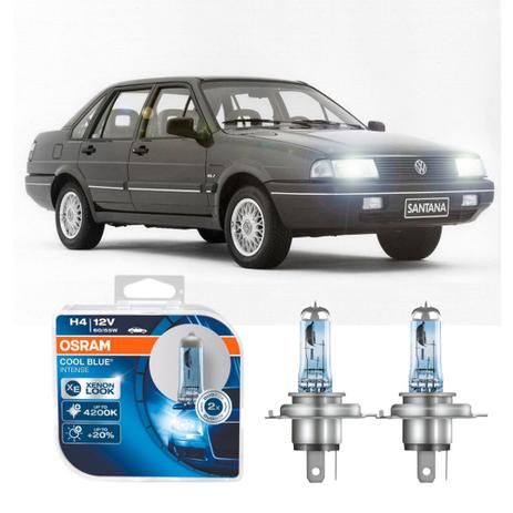 Lampada H4 Osram 12v 60/55w VW Santana tds Menor preço em Lampada H4 Osram 12v 60/55w VW Santana tds