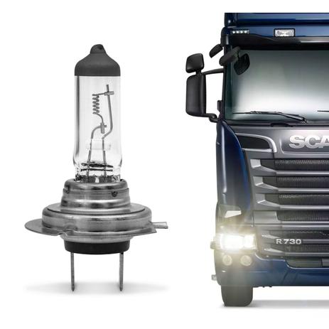 Lâmpada Halógena Automotiva H7 3000K 70W 24V Aplicação Farol Caminhão - Tech one Menor preço em Lâmpada Halógena Automotiva H7 3000K 70W 24V Aplicação Farol Caminhão - Tech one