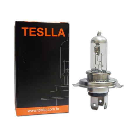 Lâmpada Halógena Avulsa p/ Motos Teslla H4 35/35W Menor preço em Lâmpada Halógena Avulsa p/ Motos Teslla H4 35/35W