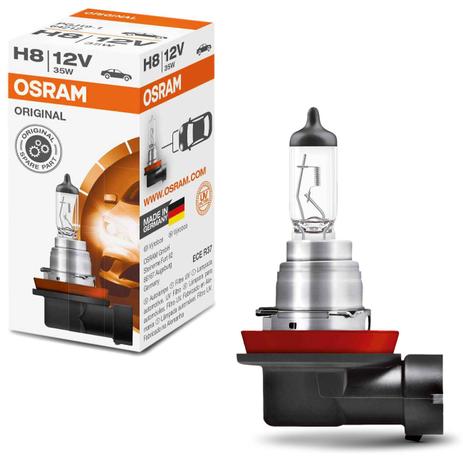 Lâmpada Halógena H8 3200K 800LM 35W 12V Osram Standard Original Line Menor preço em Lâmpada Halógena H8 3200K 800LM 35W 12V Osram Standard Original Line