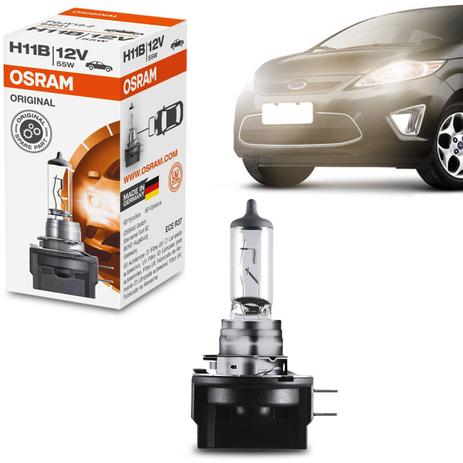 Lâmpada Halógena Osram Standard Original Line H11B 3200K 1350LM 55W 12V Menor preço em Lâmpada Halógena Osram Standard Original Line H11B 3200K 1350LM 55W 12V