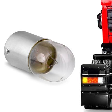 Lâmpada Halógena R5 3200K 5W 24V Osram Standard Original Line Luz Lanterna Traseira Caminhão Menor preço em Lâmpada Halógena R5 3200K 5W 24V Osram Standard Original Line Luz Lanterna Traseira Caminhão