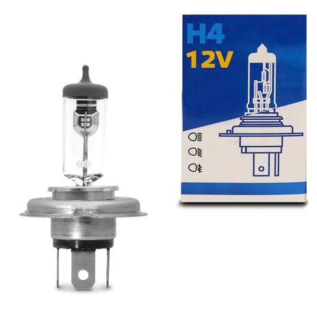 Lâmpada Halógena Standard H4 3200K A 3400K 60W 55W 12V Aplicação Farol Carro - Shocklight é boa?