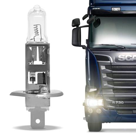 Lâmpada Halógena Transparente H1 3200K 70W 24V Caminhão - Prime Menor preço em Lâmpada Halógena Transparente H1 3200K 70W 24V Caminhão - Prime