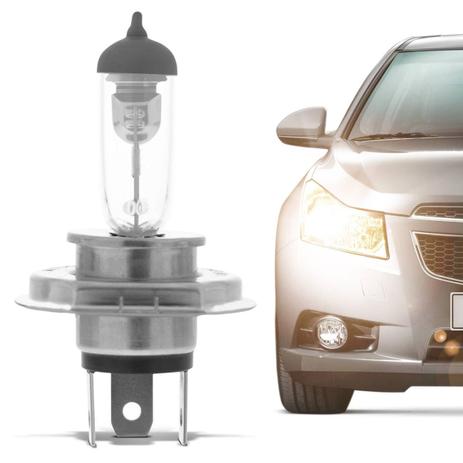Lâmpada Halógena Transparente Multilaser AU805 H4 3200K 60/55W Luz Amarelada Farol Menor preço em Lâmpada Halógena Transparente Multilaser AU805 H4 3200K 60/55W Luz Amarelada Farol