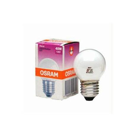 Lâmpada Incandescente Bolinha 127v Bulbo Sílico Ref: 1672/0281 - Osram Menor preço em Lâmpada Incandescente Bolinha 127v Bulbo Sílico Ref: 1672/0281 - Osram