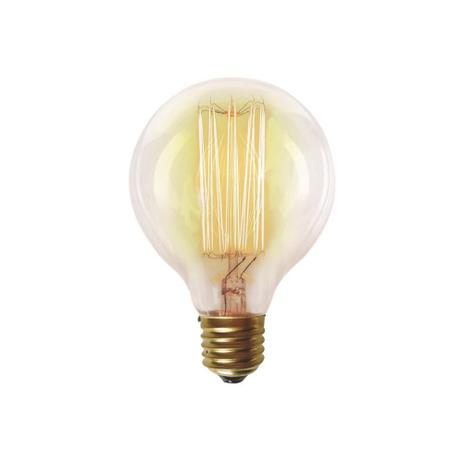 Lâmpada Incandescente com Filamento de Carbono G80 40w 110v 2200k Luz Amarela - Taschibra Menor preço em Lâmpada Incandescente com Filamento de Carbono G80 40w 110v 2200k Luz Amarela - Taschibra