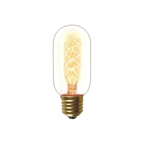 Lâmpada Incandescente com Filamento de Carbono T45 40w 110v 2200k Luz Amarela - Taschibra Menor preço em Lâmpada Incandescente com Filamento de Carbono T45 40w 110v 2200k Luz Amarela - Taschibra