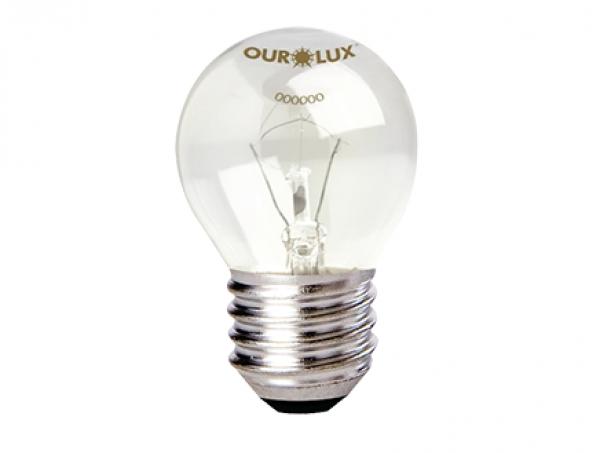 Lâmpada incandescente p/ geladeira e fogão 40w 127v e27 02045 - ourolux Menor preço em Lâmpada incandescente p/ geladeira e fogão 40w 127v e27 02045 - ourolux