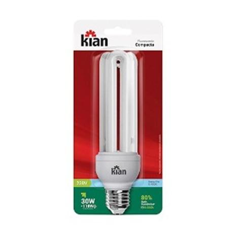 Lâmpada Kian Eletrônica Reta 3U T4 30W Branco 6000H 6,400K 1800 Lumens 110V Menor preço em Lâmpada Kian Eletrônica Reta 3U T4 30W Branco 6000H 6,400K 1800 Lumens 110V