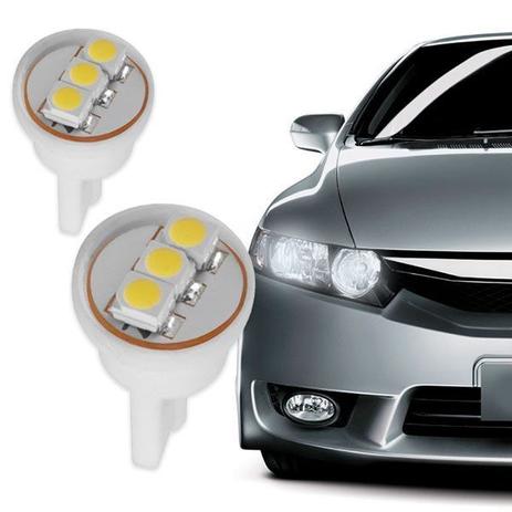 Lâmpada Kx3 3 Leds Pingão 12V Lanterna Dianteira Super Branca - Par Menor preço em Lâmpada Kx3 3 Leds Pingão 12V Lanterna Dianteira Super Branca - Par