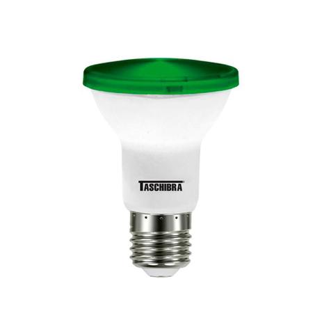 Lâmpada Led 6W Par20 IP65 Verde E27 Taschibra é boa?