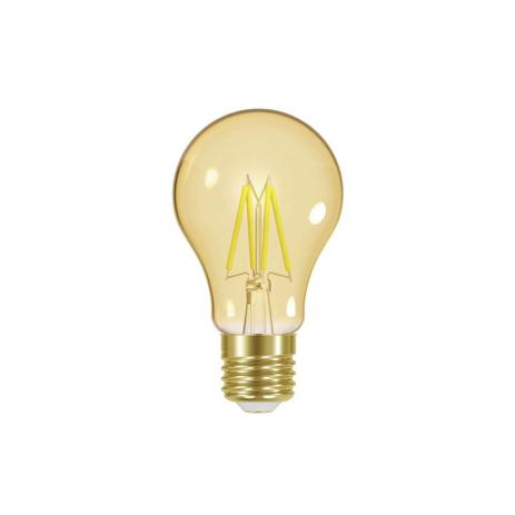 Lâmpada Led a60 com Filamento Dimerizável 4w 110v Luz Âmbar - Taschibra Menor preço em Lâmpada Led a60 com Filamento Dimerizável 4w 110v Luz Âmbar - Taschibra