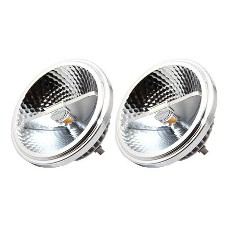 Lâmpada Led AR111 10W COB Branco Frio Kit 2 - Taschibra Menor preço em Lâmpada Led AR111 10W COB Branco Frio Kit 2 - Taschibra