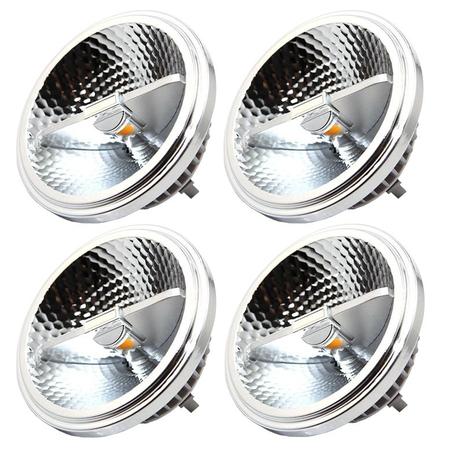 Lâmpada Led AR111 10W COB Branco Frio Kit 4 - Taschibra Menor preço em Lâmpada Led AR111 10W COB Branco Frio Kit 4 - Taschibra