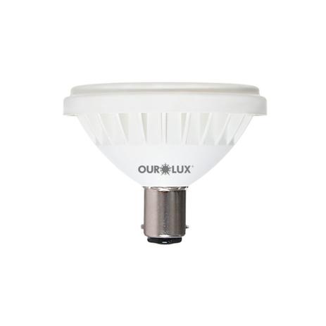 Lâmpada Led Ar70 4w Bivolt Luz Branca BA15D - Ourolux Menor preço em Lâmpada Led Ar70 4w Bivolt Luz Branca BA15D - Ourolux