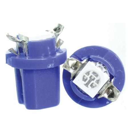 Lâmpada Led B8.5 12v 1smd5050 Azul Par - Mixcom Menor preço em Lâmpada Led B8.5 12v 1smd5050 Azul Par - Mixcom