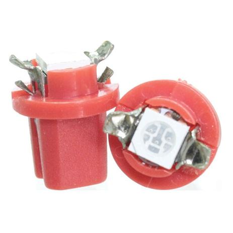 Lâmpada Led B8.5 12v 1smd5050 Vermelha Par - Mixcom Menor preço em Lâmpada Led B8.5 12v 1smd5050 Vermelha Par - Mixcom