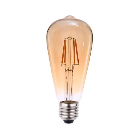 Lâmpada Led Blumenau Filamento Pera ST64 4W Bivolt E27 Menor preço em Lâmpada Led Blumenau Filamento Pera ST64 4W Bivolt E27