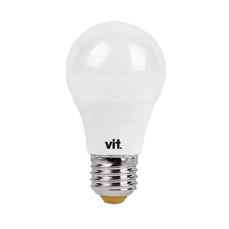 Lâmpada LED Bulbo 4,9W Luz Branca Bivolt VIT Menor preço em Lâmpada LED Bulbo 4,9W Luz Branca Bivolt VIT