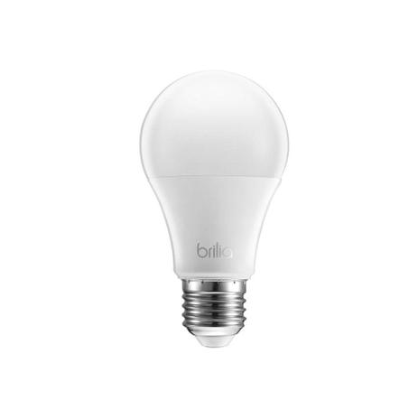 Lâmpada Led Bulbo a60 4,8w Bivolt Smart 6500k - Brilia Menor preço em Lâmpada Led Bulbo a60 4,8w Bivolt Smart 6500k - Brilia