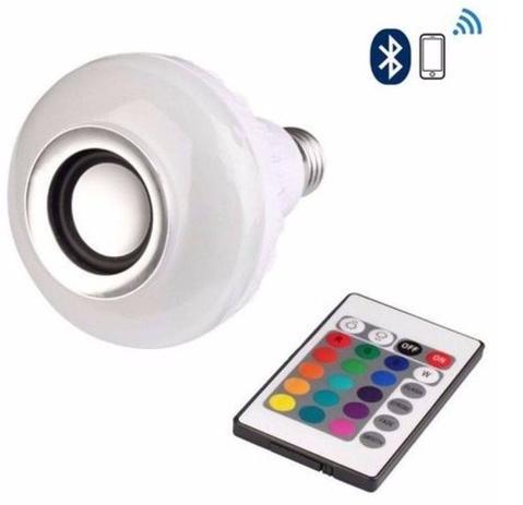 Lâmpada Led Caixa De Som Bluetooth Musical Com Controle Rgb - Oskn Menor preço em Lâmpada Led Caixa De Som Bluetooth Musical Com Controle Rgb - Oskn
