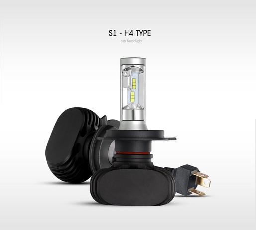 Lâmpada Led CSP H4 6500k 50w/8000lm - Par - Distribuído frc magazine Menor preço em Lâmpada Led CSP H4 6500k 50w/8000lm - Par - Distribuído frc magazine