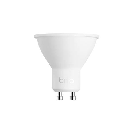 Lâmpada Led Dicroica 6,5w Gu10 Luz Amarela 435427 Brilia Menor preço em Lâmpada Led Dicroica 6,5w Gu10 Luz Amarela 435427 Brilia