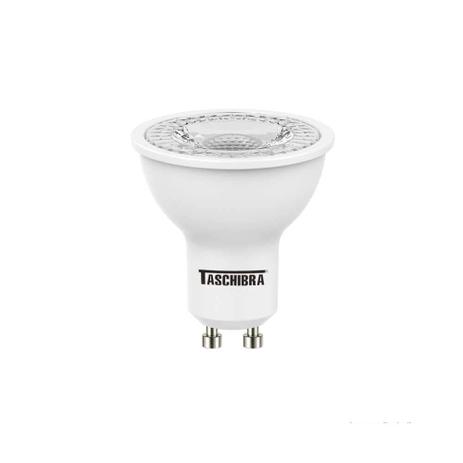 Lâmpada LED dicróica GU10 4,3W 3000K autovolt TDL 350 amarela Taschibra Menor preço em Lâmpada LED dicróica GU10 4,3W 3000K autovolt TDL 350 amarela Taschibra