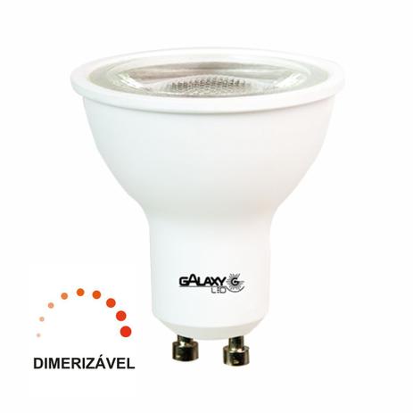 Lâmpada Led Dicroica Mr16 7W Gu10 Branca Amarela Dimerizável - GALAXY Menor preço em Lâmpada Led Dicroica Mr16 7W Gu10 Branca Amarela Dimerizável - GALAXY