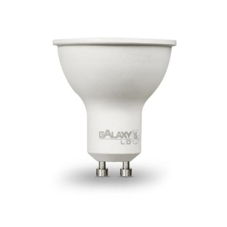 Lampada Led Dicroica MR16 GU10 7w 3000K Dimerizavel Galaxy Menor preço em Lampada Led Dicroica MR16 GU10 7w 3000K Dimerizavel Galaxy