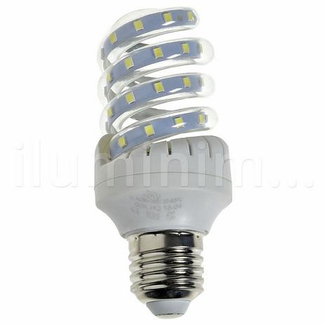 Lâmpada LED Espiral 7W Branca - Iluminim led Menor preço em Lâmpada LED Espiral 7W Branca - Iluminim led