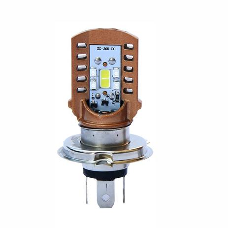 Lâmpada Led Farol Moto RTD M11J-H4 10W Super Branca Menor preço em Lâmpada Led Farol Moto RTD M11J-H4 10W Super Branca