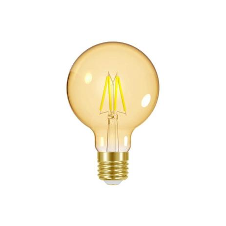 Lâmpada Led G80 com Filamento Dimerizável 4w 110v Luz Âmbar - Taschibra Menor preço em Lâmpada Led G80 com Filamento Dimerizável 4w 110v Luz Âmbar - Taschibra
