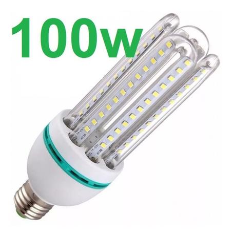 Menor preço em Lâmpada Led Milho 6u Bivolt E27 Branco Frio 6000k 100w - Shoppled
