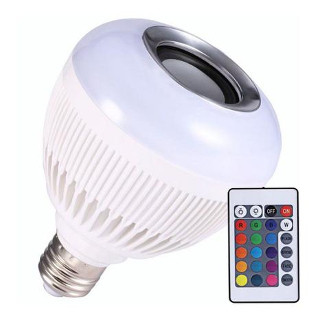 Lâmpada Led Music com Bluetooth - Music Bulb Menor preço em Lâmpada Led Music com Bluetooth - Music Bulb