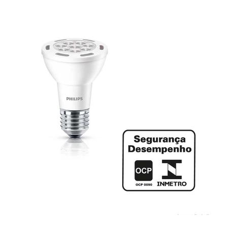 Lâmpada LED PAR20 6.5 50W 100-240V amarela Philips Menor preço em Lâmpada LED PAR20 6.5 50W 100-240V amarela Philips